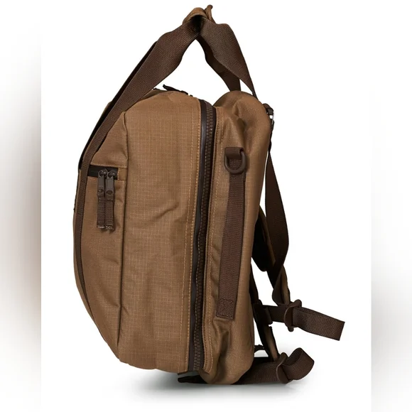 Filson Ripstop Nylon Pullman Duffle and Backpack | Tan - Picture 6 of 11